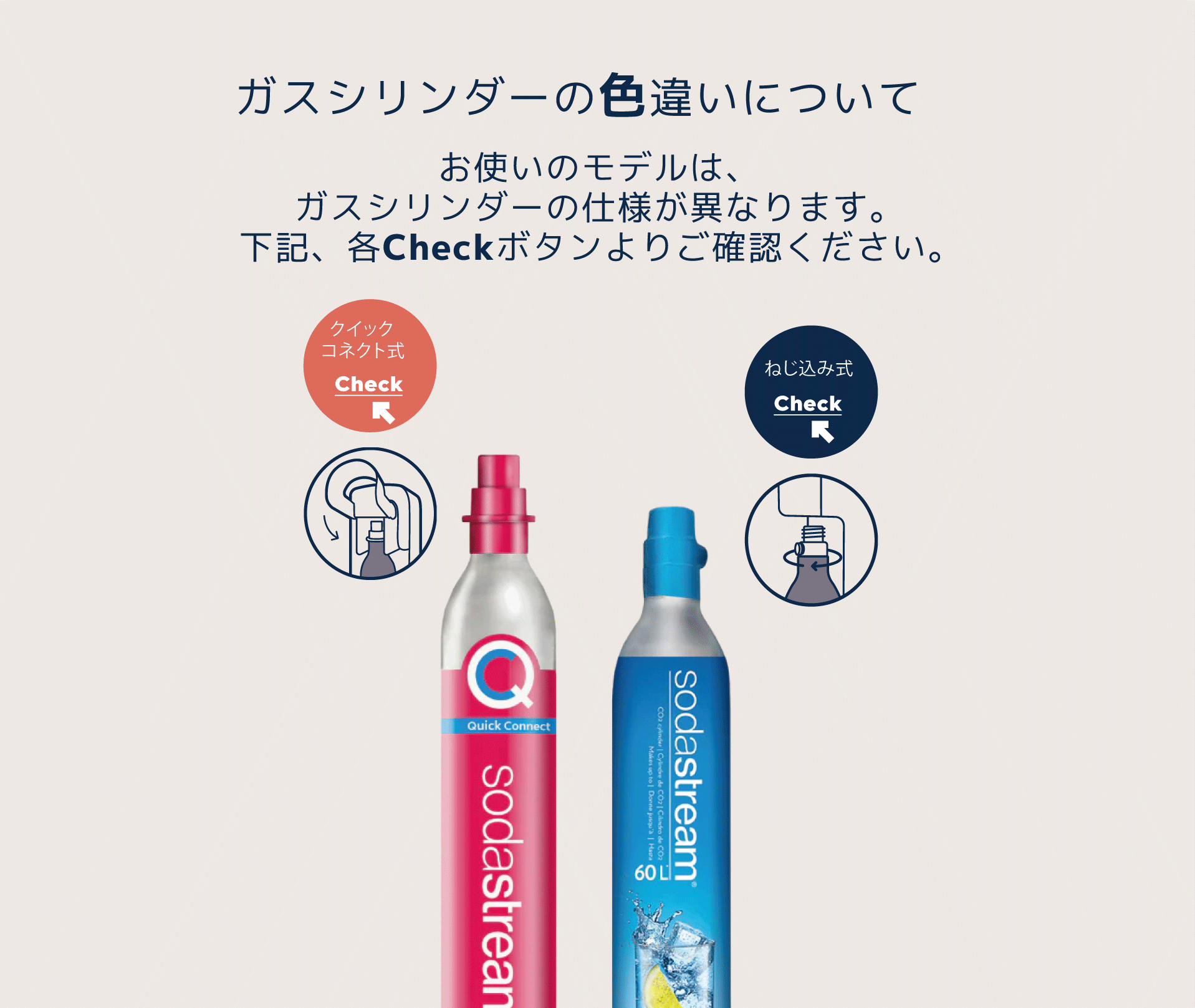 ソーダストリーム SodaStream｜ガスシリンダーお得便