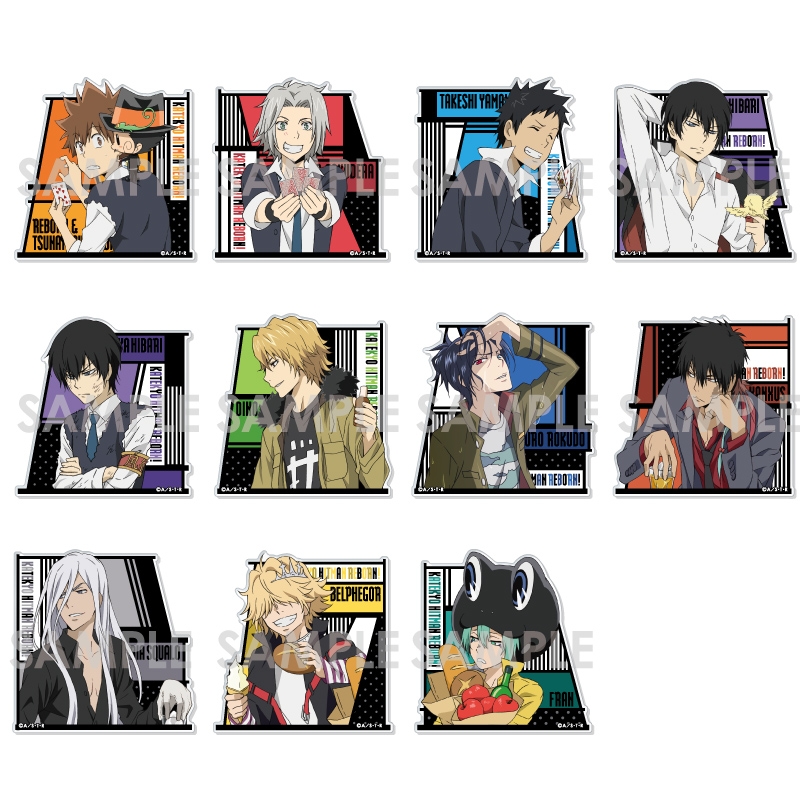 新品未開封 22点 家庭教師REBORN アクリルバッジコレクション 第1弾 未