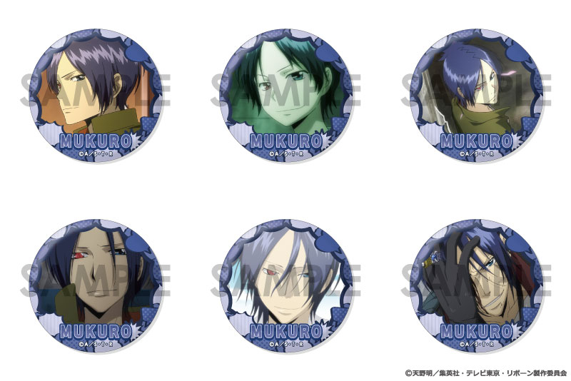 家庭教師ヒットマンREBORN! J-WORLD ホログラム缶バッジ 六道骸 家庭