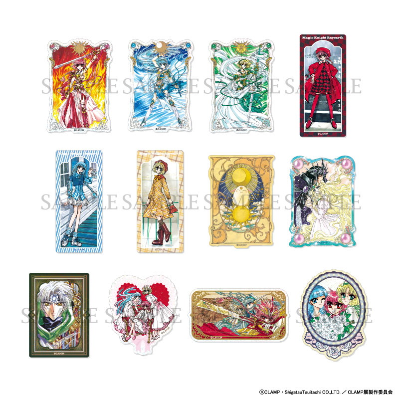 CLAMP展開幕記念限定特典 5連カードセットレイアース獅堂光他＆台詞