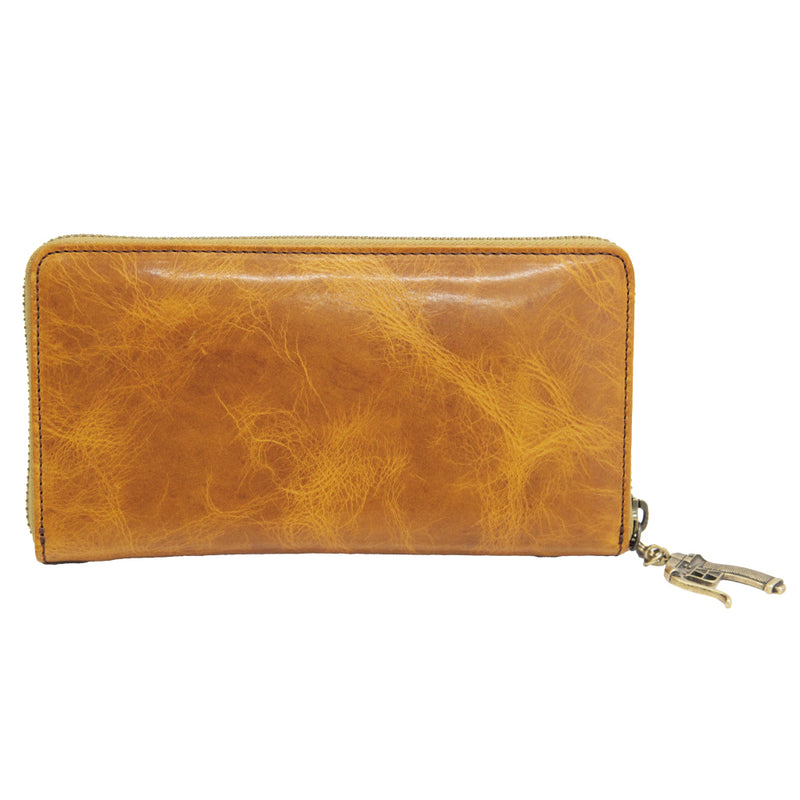 進撃の巨人 The Final Season レザーラウンドウォレット キャメル 特典