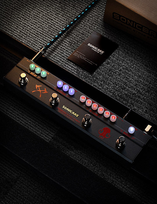 Twiggy Blues Multi Effects Vintage Blues Rock Tone Pedal - SONICAKE