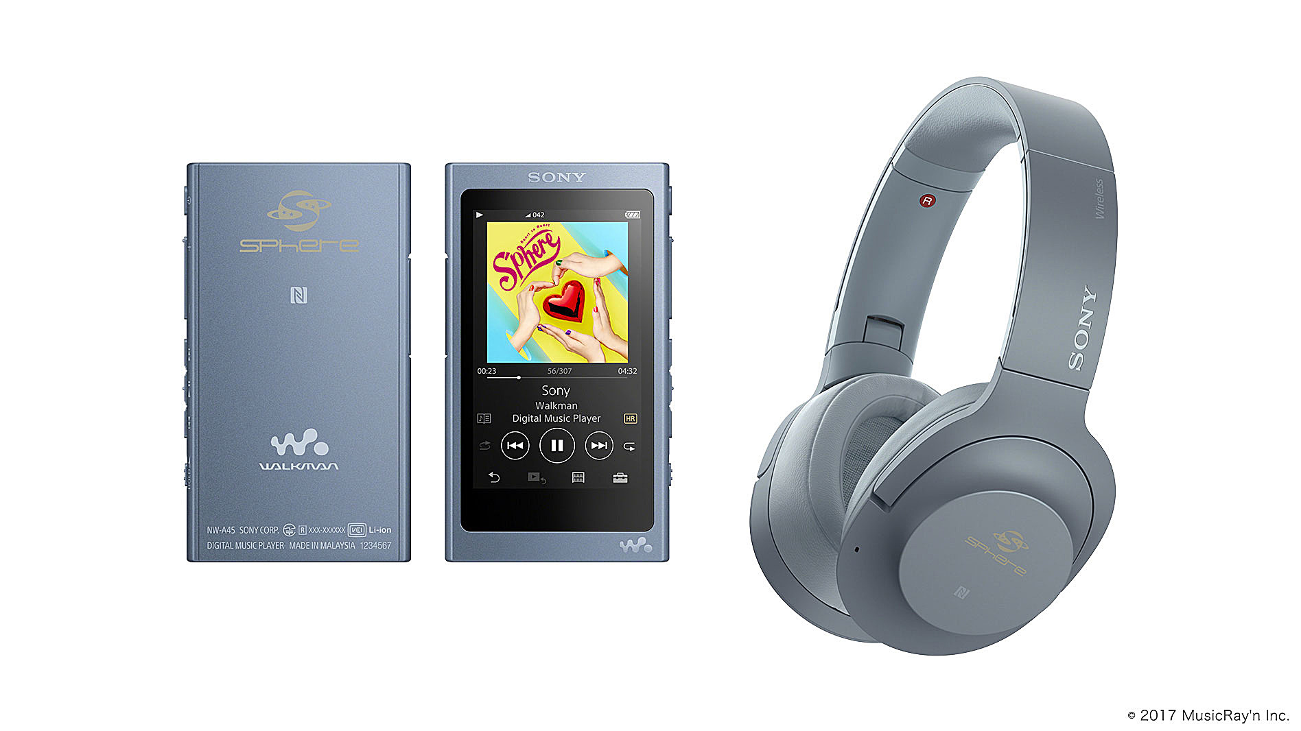 ウォークマン®Aシリーズ ＆ h.ear on 2 Wireless NC “We are SPHERE