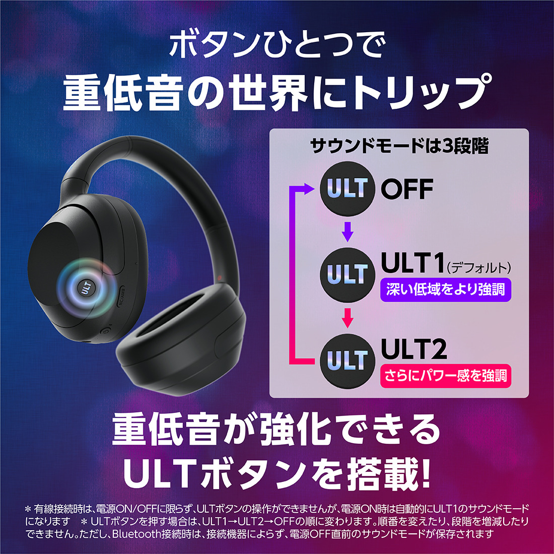 ULT WEAR（WH-ULT900N） 購入 | ヘッドホン | ソニー