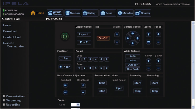 商品の特長 | PCS-XG55 | ビデオ会議システム | 法人のお客様 | ソニー
