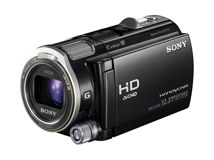 動作確認済 SONY HDR-CX560V ハンディカム ビデオカメラ シルバー SONY