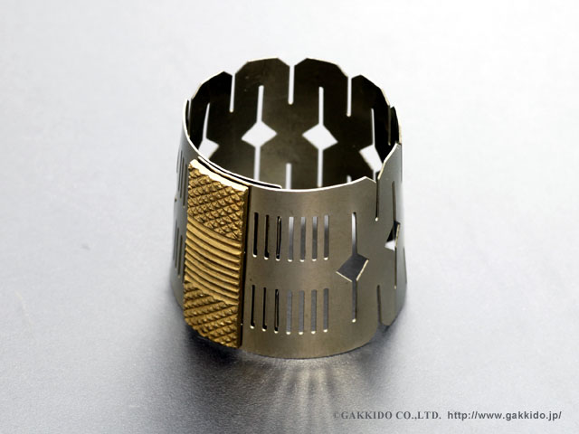 BORGANI FLEXITONE アルトサックス用リガチャー 【Nickel Silver