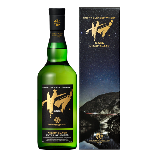 ウイスキー ウイスキー SAB. NIGHT BLACK サブ.ナイトブラック 46度