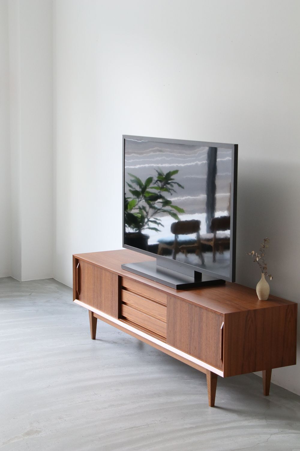 スペースエイジ ヴィンテージ TV ローボードアメリカンレトロポストモダン