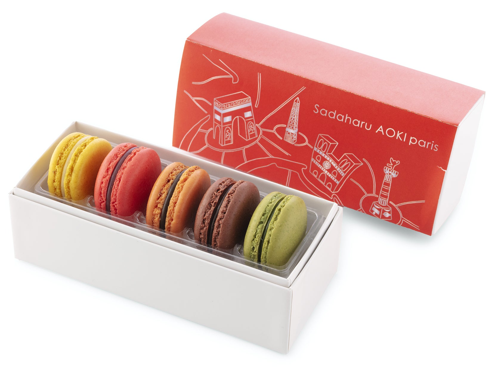 マカロン 期間限定パッケージ【5個入り】 – パティスリー・サダハル