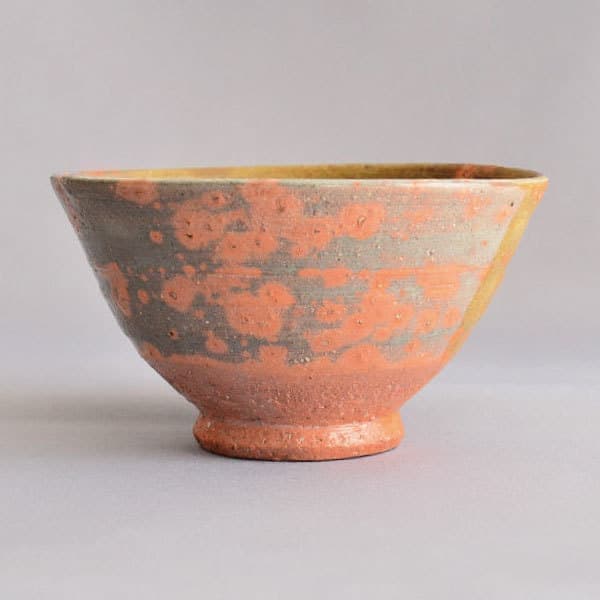 那波鳳翔 作 播州相生焼 伊羅保茶碗 of 茶の湯 墨東清友館 茶道具専門