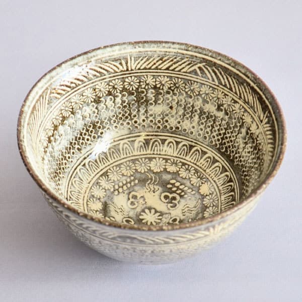 榊原勇一 作 尾高焼 三島茶碗 of 茶の湯 墨東清友館 茶道具専門店(有