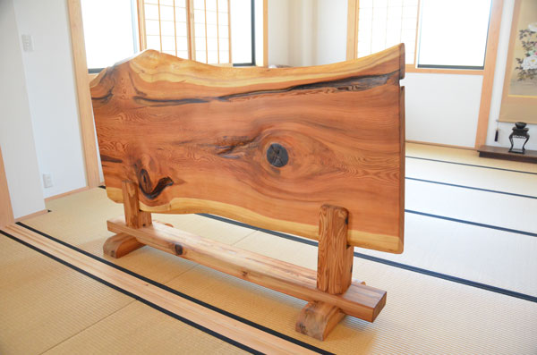 一枚木自然の衝立