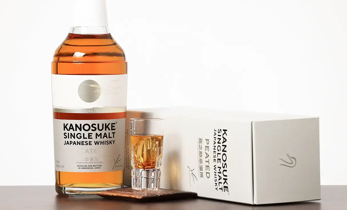 嘉之助 シングルモルト PEATED 700ml | 国産ウイスキー | 酒専門店鍵や