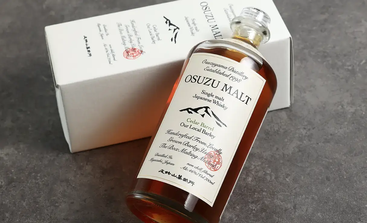 OSUZU MALT(杉樽)×OSUZU Kumquatセット | 国産ウイスキー | 酒専門店鍵や