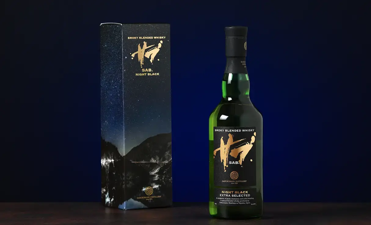 三郎丸 SAB.NIGHT BLACK 700ml | 国産ウイスキー | 酒専門店鍵や