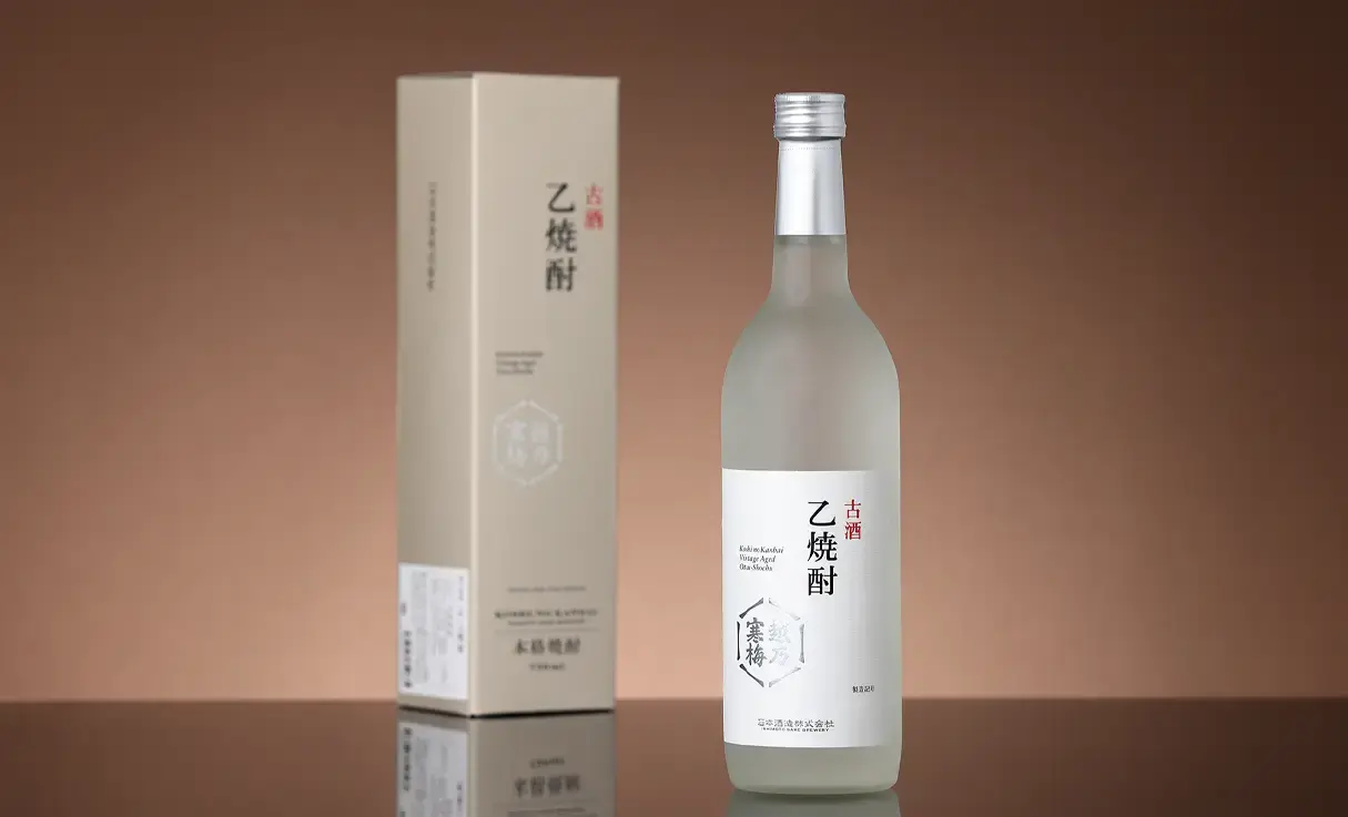 越乃寒梅 乙焼酎 古酒 720ml | 石本酒造 | 酒専門店鍵や