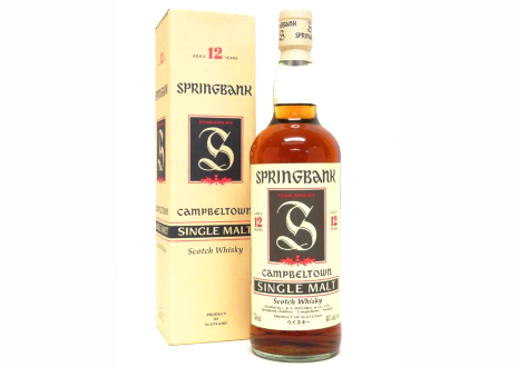 SPRINGBANK スプリングバンク 12年 750ml 赤アザミ springbank