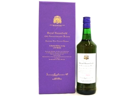 ザ・ロイヤルハウスホールド 1707 アニバーサリーブレンド - お酒