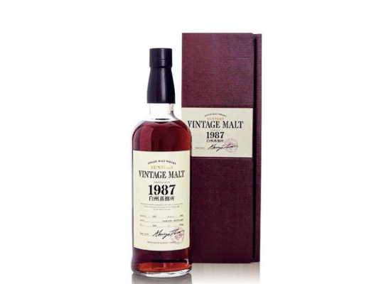 ヴィンテージモルト 1987-2005 白州蒸溜所 サントリー - お酒