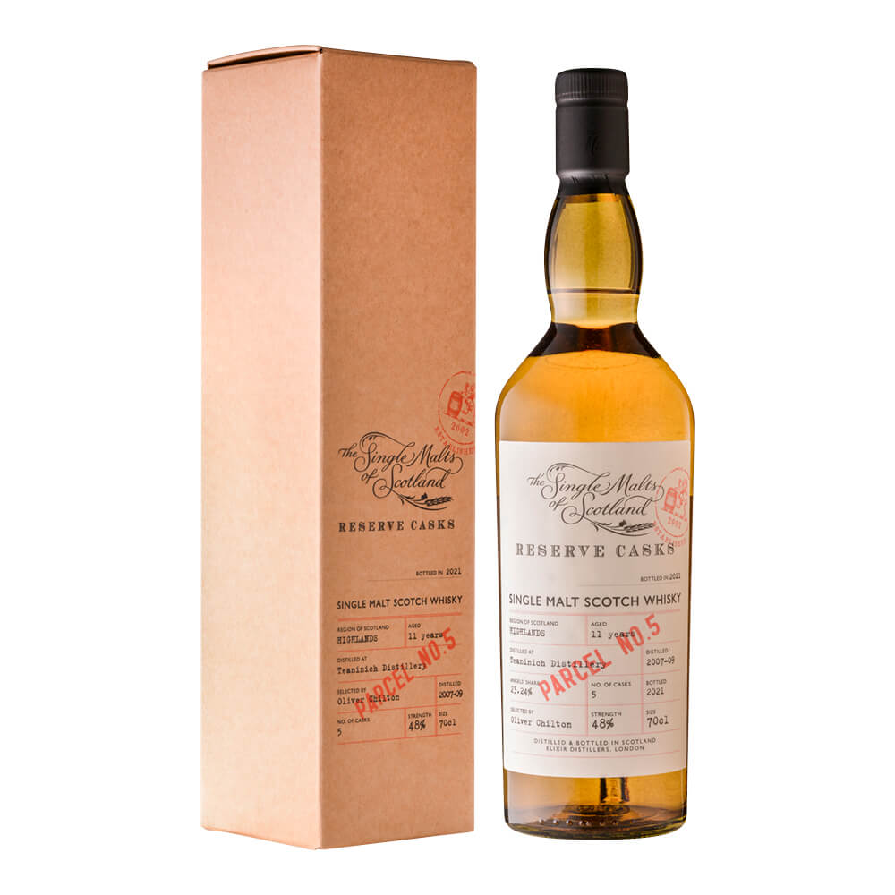 THE SINGLEMALTS OF SCOTHLAND RESERVE CASK TENINICH 11YO 48 700ML