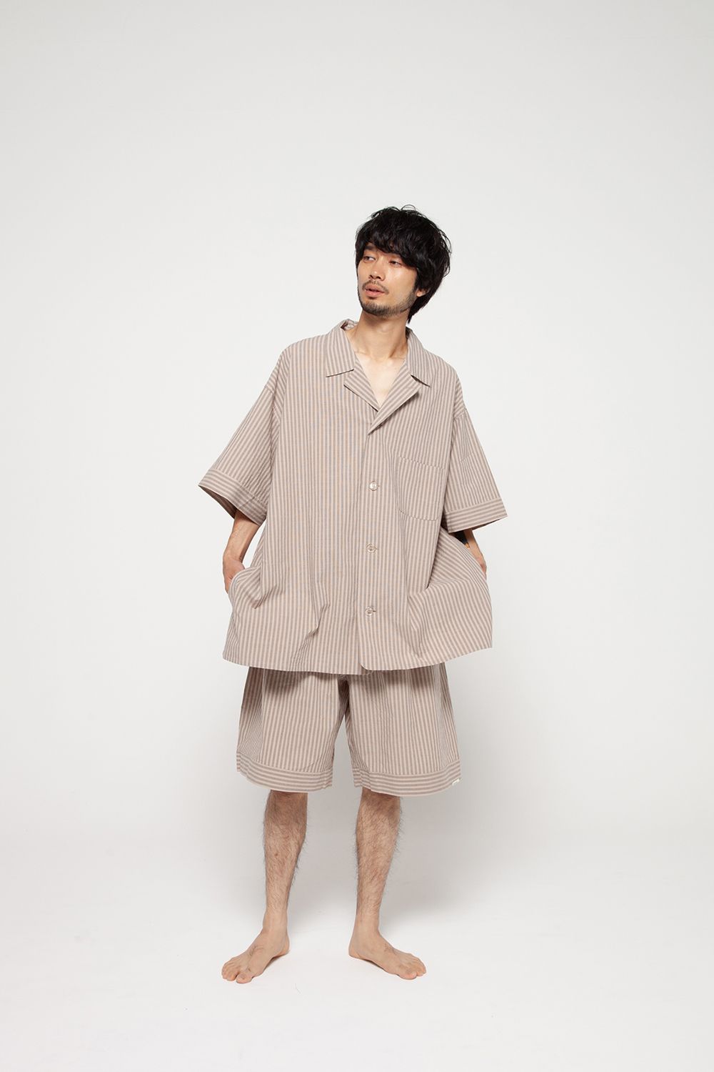 naptime. ナップタイム 総柄SAX 上下セット