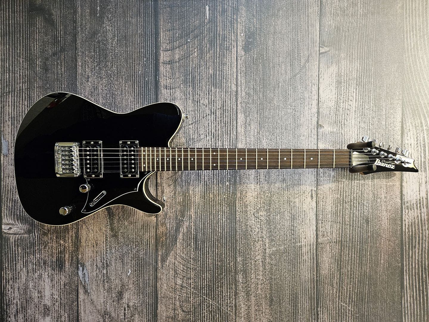 Ibanez FR1620 Prestige bk ロックペグ付き Ibanez FR1620 Prestige bk