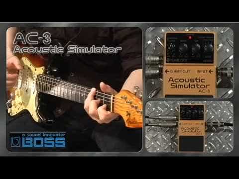 Buy sasku Boss AC-3 Acoustic Guitar Simulator Pedal | Sam Ash Music