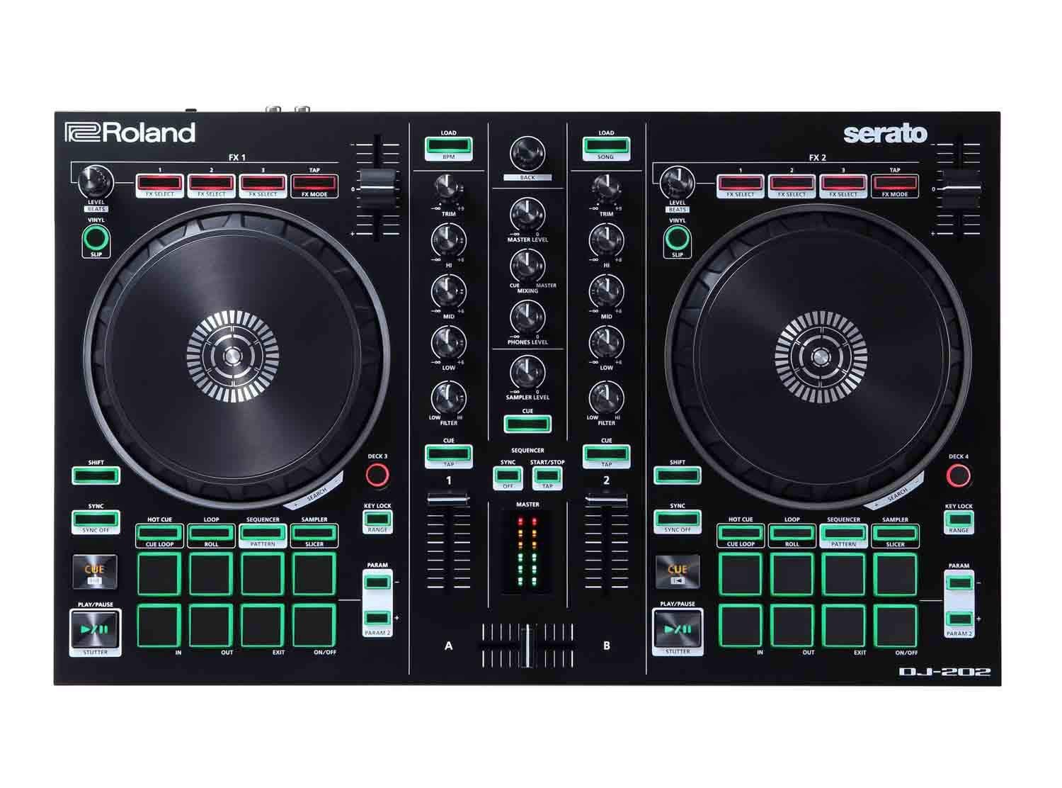Buy sasku Roland DJ-202 DJ Controller | Sam Ash Music