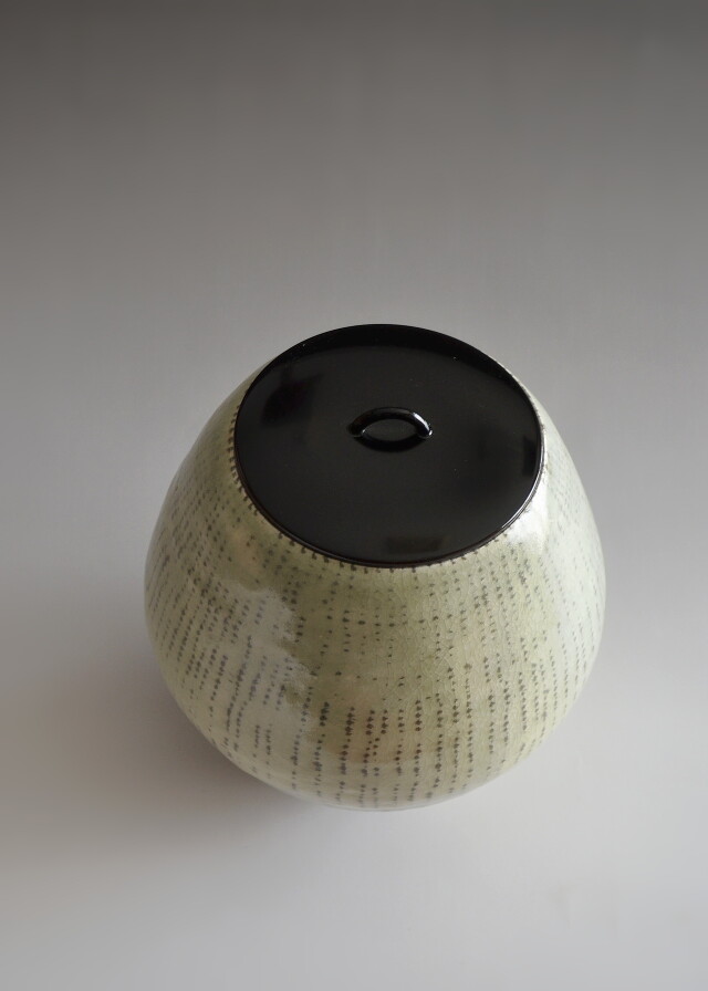 三島水指 吉田明作 Antique Sam's Collection