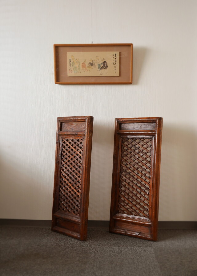 Antique Sam's Collection 李朝格子戸 格子扉 韓国家具 建具