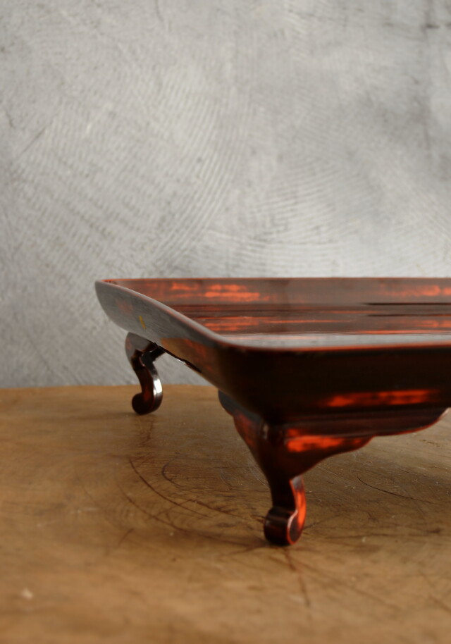 Antique Sam's Collection 根来脚付き膳