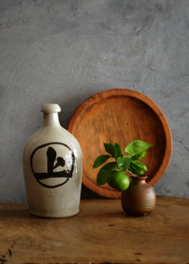 江戸前期 古備前 蝋燭徳利 アンティーク 骨董品 酒器 花生 江戸前期 古