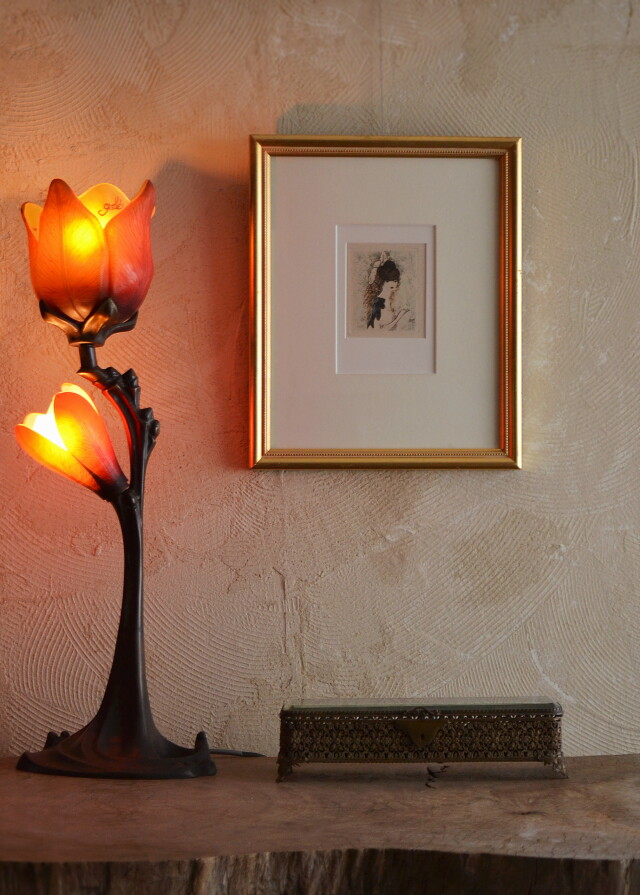 マリー・ローランサン（1883-1956）のオリジナル・エッチング 一部彩色