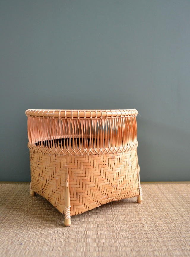 ☆茶道具☆煤竹細工☆古い炭斗☆竹籠・竹編☆骨董☆