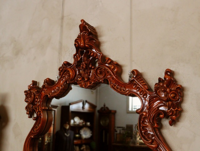 装飾綺麗なインテリアミラー ロココ調 バロック調 ゴージャス