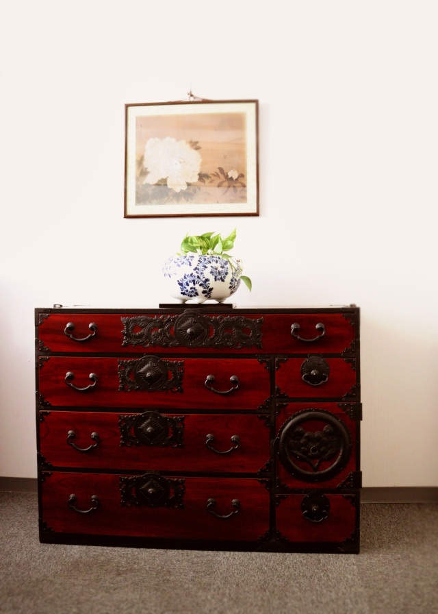 仙台箪笥 時代箪笥 整理箪笥 衣装箪笥 幅約1200mm 和箪笥 送料込み