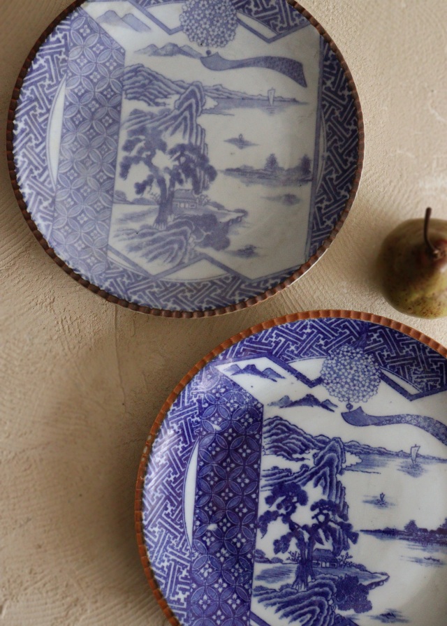 骨董 大皿 46センチ 完品無傷 骨董 大皿 46センチ 完品無傷