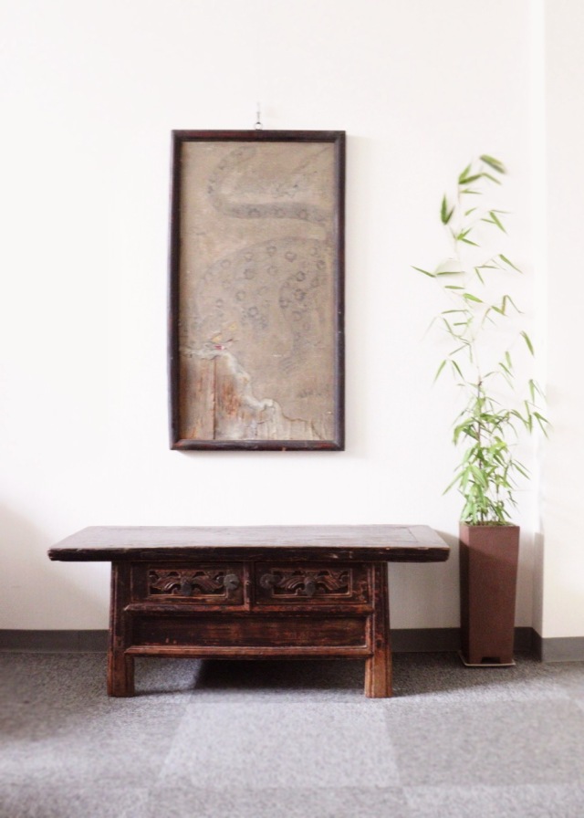 李朝の小皿 骨董 古道具 李朝家具 #机 #古道具 #インテリア