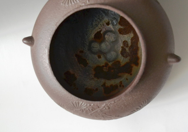 Antique Sam's Collection 佐藤清光作 甑口老松地紋釜