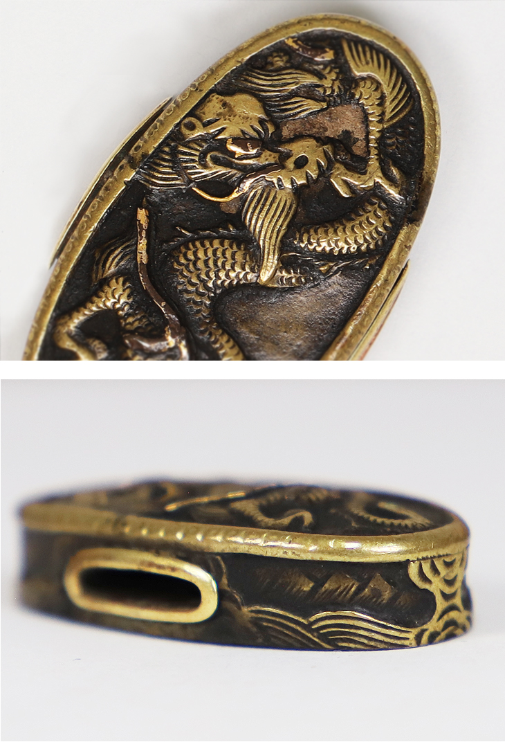 唐時代 金器 金象嵌鏨彫吉祥蓮花瑞獣紋葵口鉢 百獣図 寅鳥紋(E-56) 唐