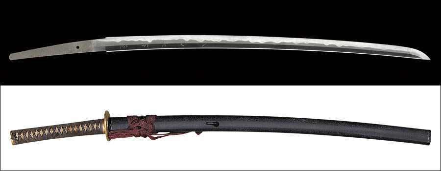 刀 御勝山麓住藤原永貞 Katana:Okachi Sanrokuju Fujiwarano Nagasada