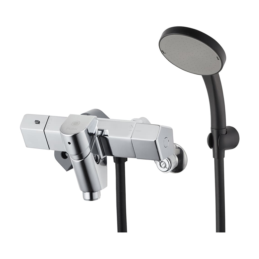 サーモシャワー混合栓（自閉式） | 商品のご案内 | SANEI｜デザイン性