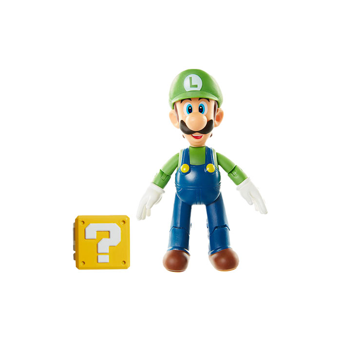 ルイージ スーパーマリオ 38cmフィギュア スーパーマリオ アクション