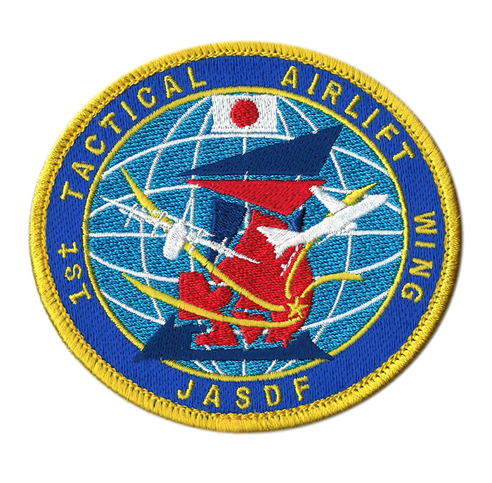 航空自衛隊 入間基地 第2輸送航空隊 C-1 輸送機 ワッペン パッチ 航空