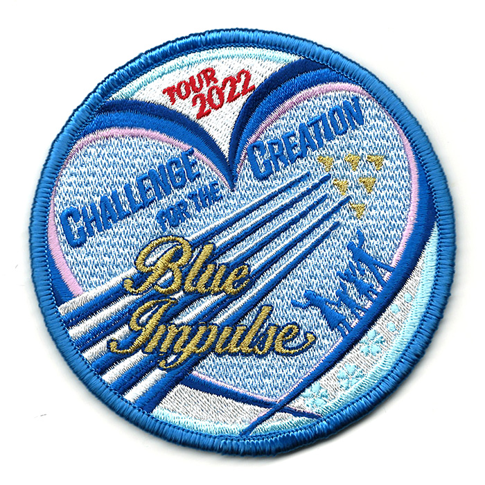 ラリージャパン ブルーインパルス ワッペン ラリージャパン ブルー