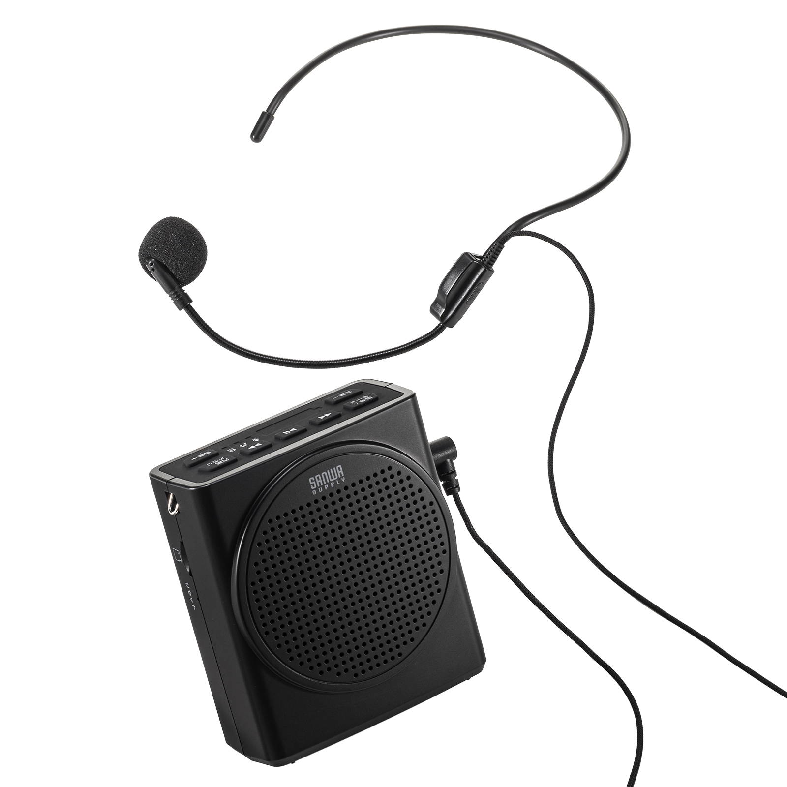 小型ながら高出力！実用最大出力13Wのハンズフリー拡声器スピーカーを