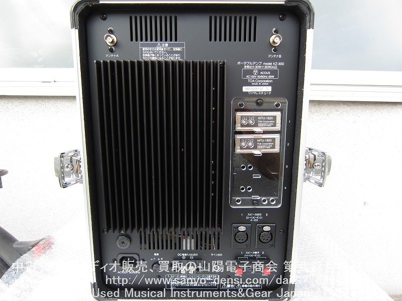 中古 TOA KZ-30D】移動用ポータブルアンプ ワイヤレスアンプ 通信販売