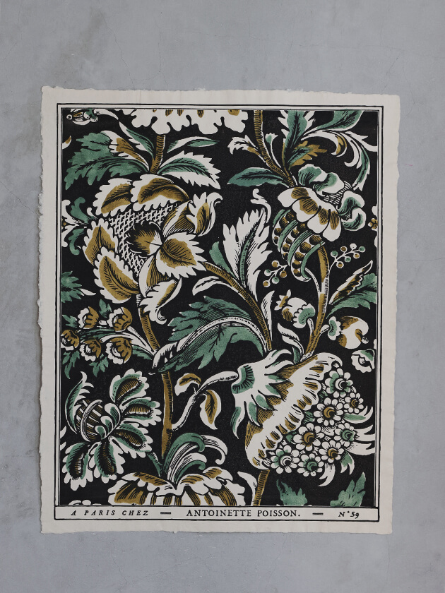 Antoinette Poissonドミノペーパー59B H46xL36cm