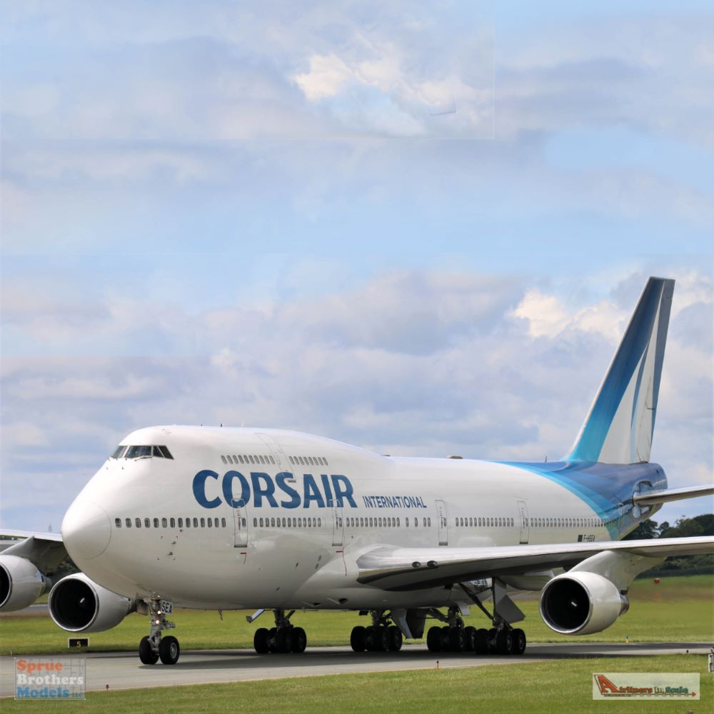 コルセール航空 Aviationtag B747 ホワイト コルセール航空